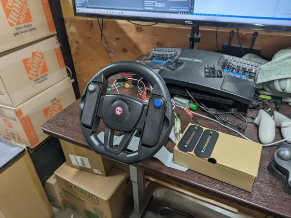 steering wheel